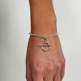 Singula-jewelry-silver-emeralds-infinity-bracelet-women