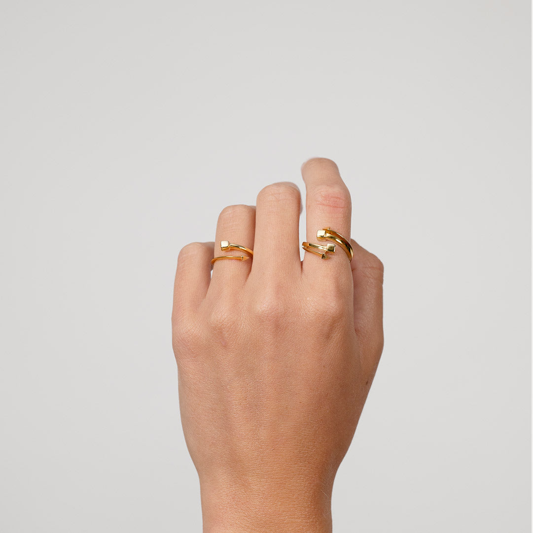 Singula-jewelry-gold-crossroads-rings-women