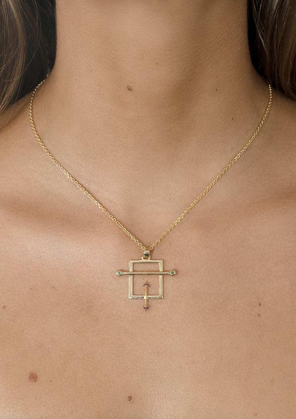    Singula-jewelry-gold-gems-magnicity-necklace-men