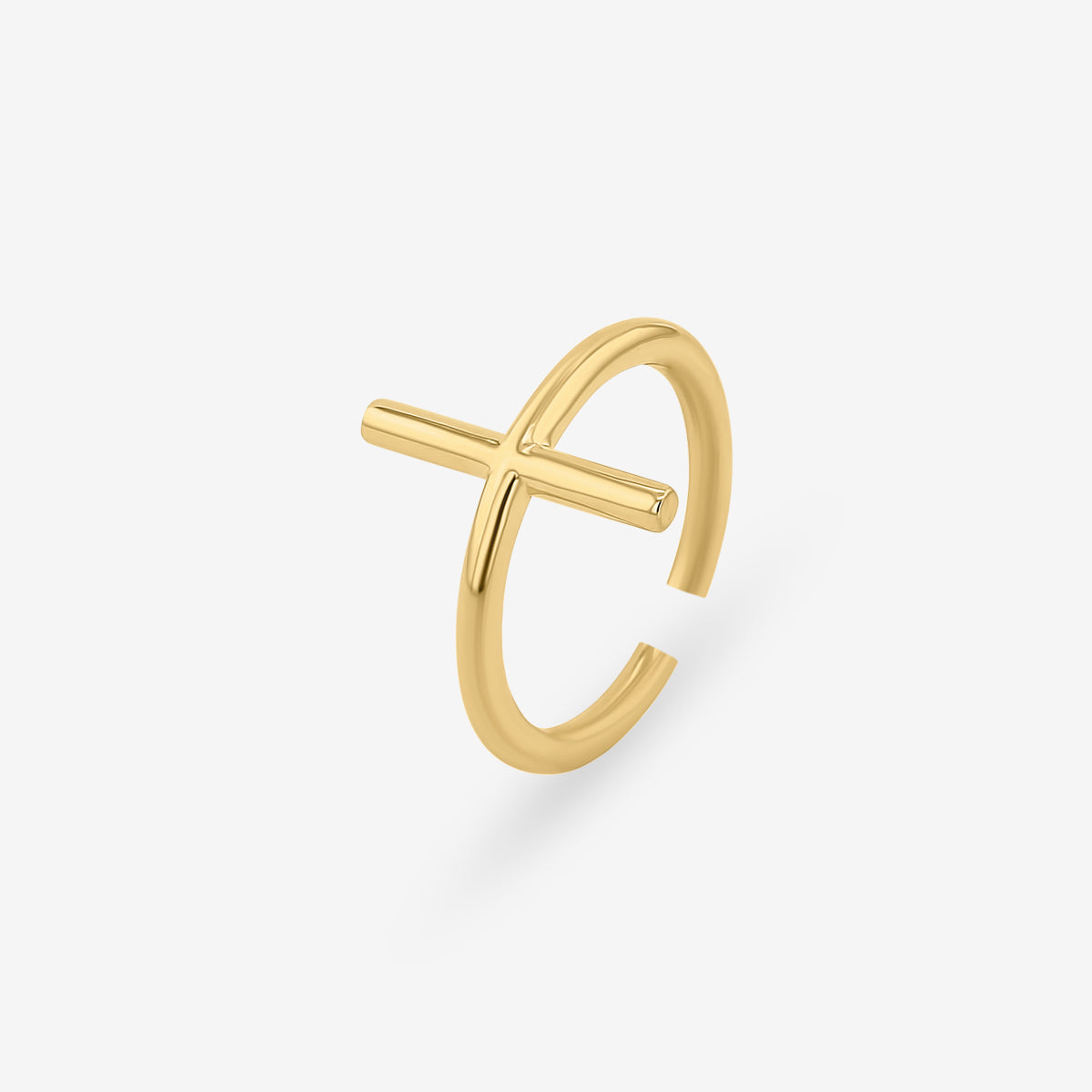Singula-jewelry-single-gold-axis-women-ring
