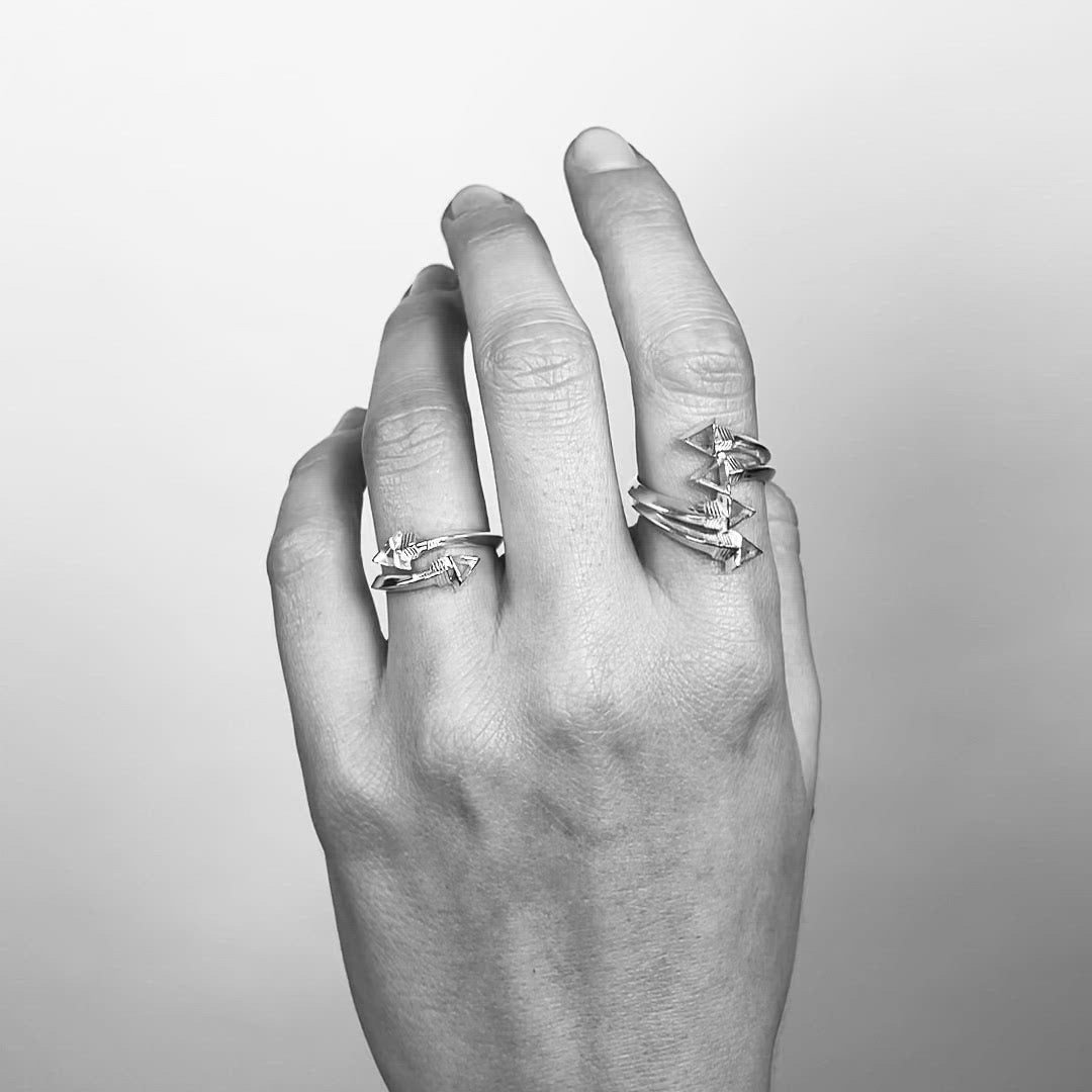  Singula-jewelry-gold-cupids-arrrows-rings-women