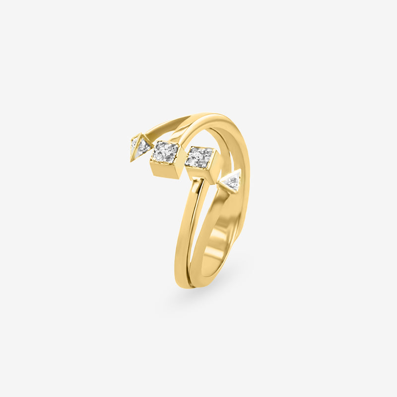    Singula-jewelry-double-gold-crossroads-diamonds-women-ring
