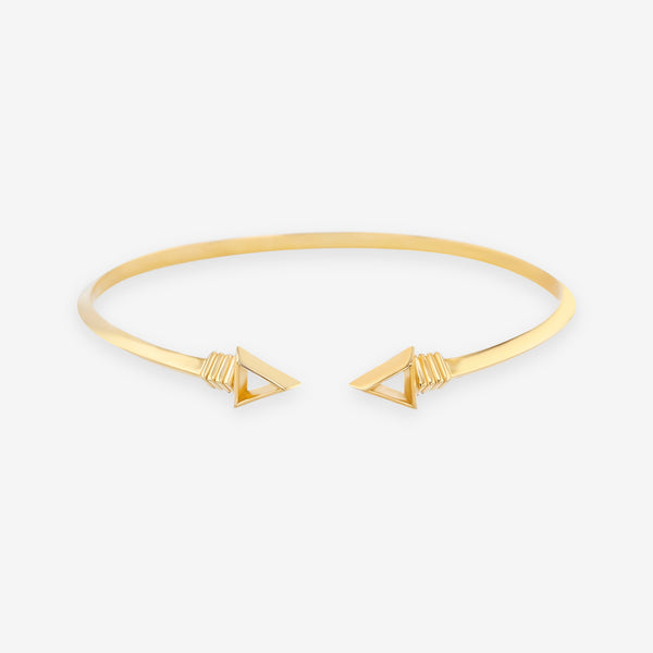    Singula-jewelry-gold-cupid_s-arrow-bangle-women-bracelet