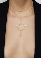 Singula-jewelry-gold-infinity-pendulum-chaplet-women-choker
