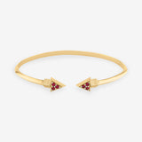 Singula-jewelry-gold-rubies-cupid_s-arrow-bangle-women-bracelet