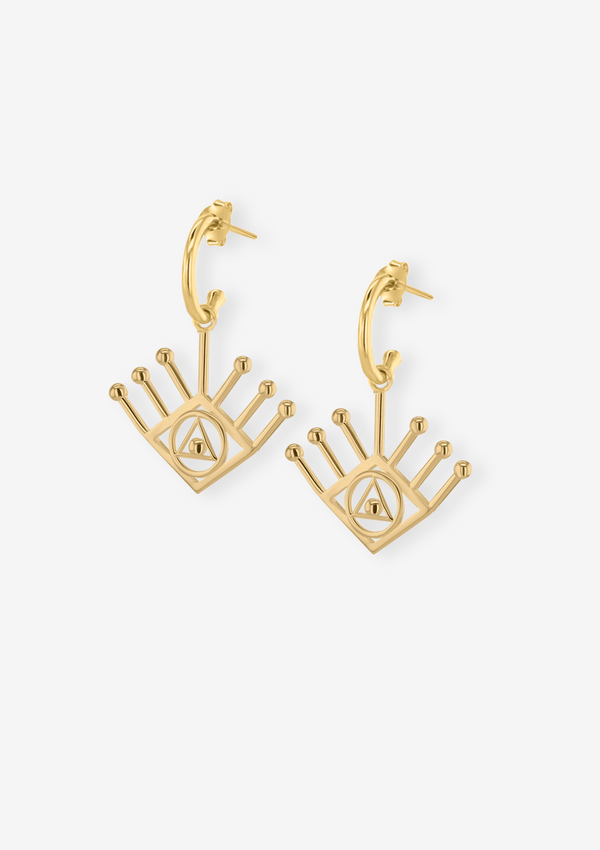 The Third Eye Short Earrings