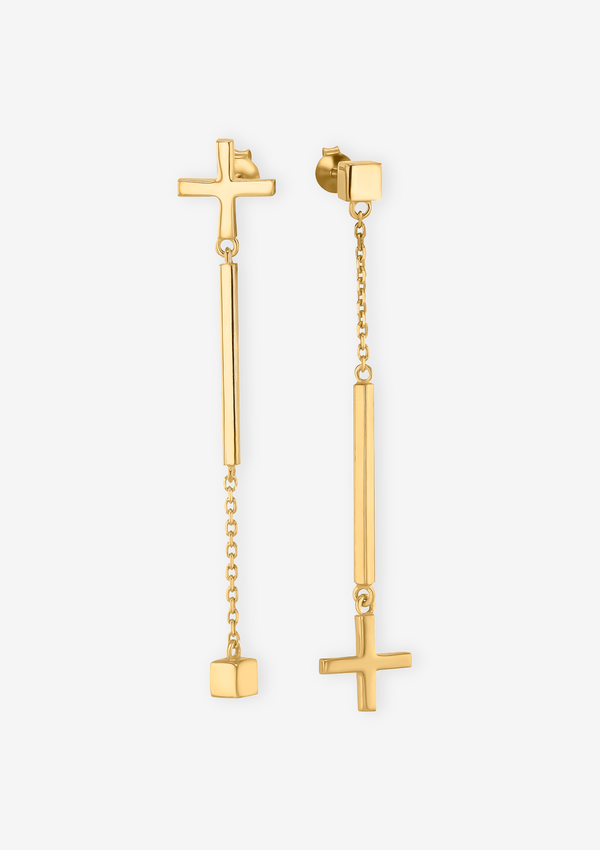    Singula-jewelry-gold-upside-down-long-earrings