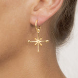    Singula-jewelry-gold-wind-rose-earrings