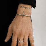 Singula-jewelry-silver-axis-bangle-bracelet-men