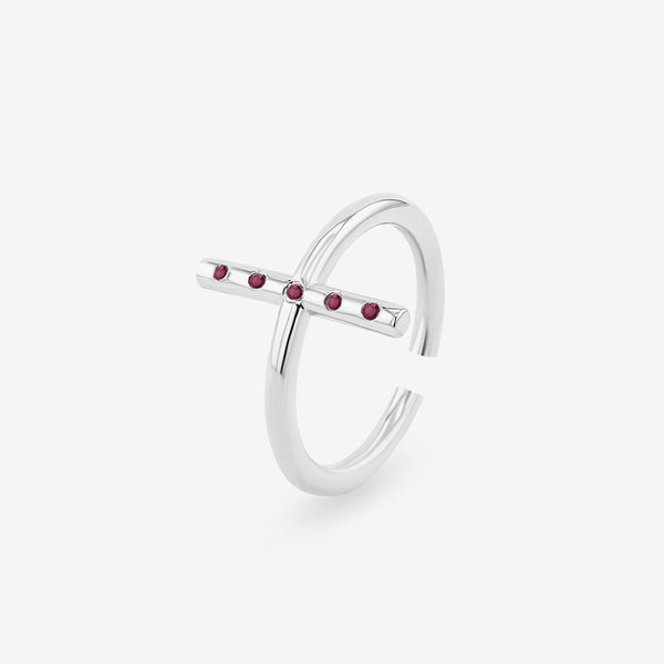    Singula-jewelry-silver-axis-rubies-women-ring