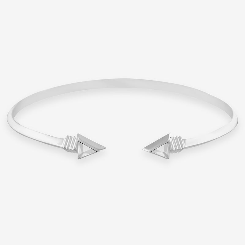    Singula-jewelry-silver-cupid_s-arrow-bangle-men-bracelet