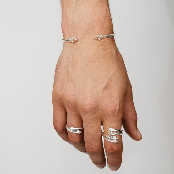 Singula-jewelry-silver-cupids-arrow-ring-double-men