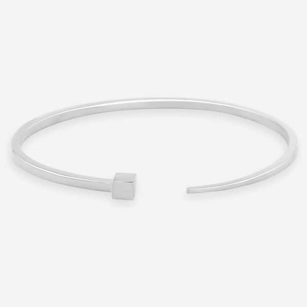    Singula-jewelry-silver-divin-nail-bangle-men-bracelet