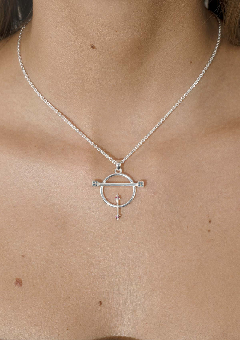     Singula-jewelry-silver-gems-infinity-jr-necklace-women