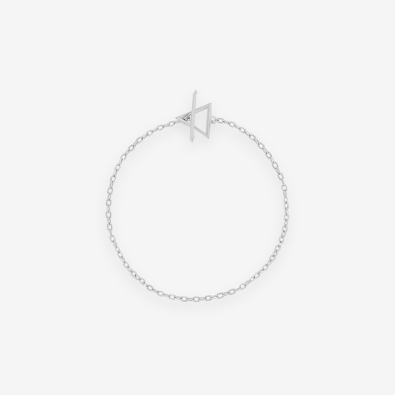    Singula-jewelry-silver-humanity-chain-bracelet-women