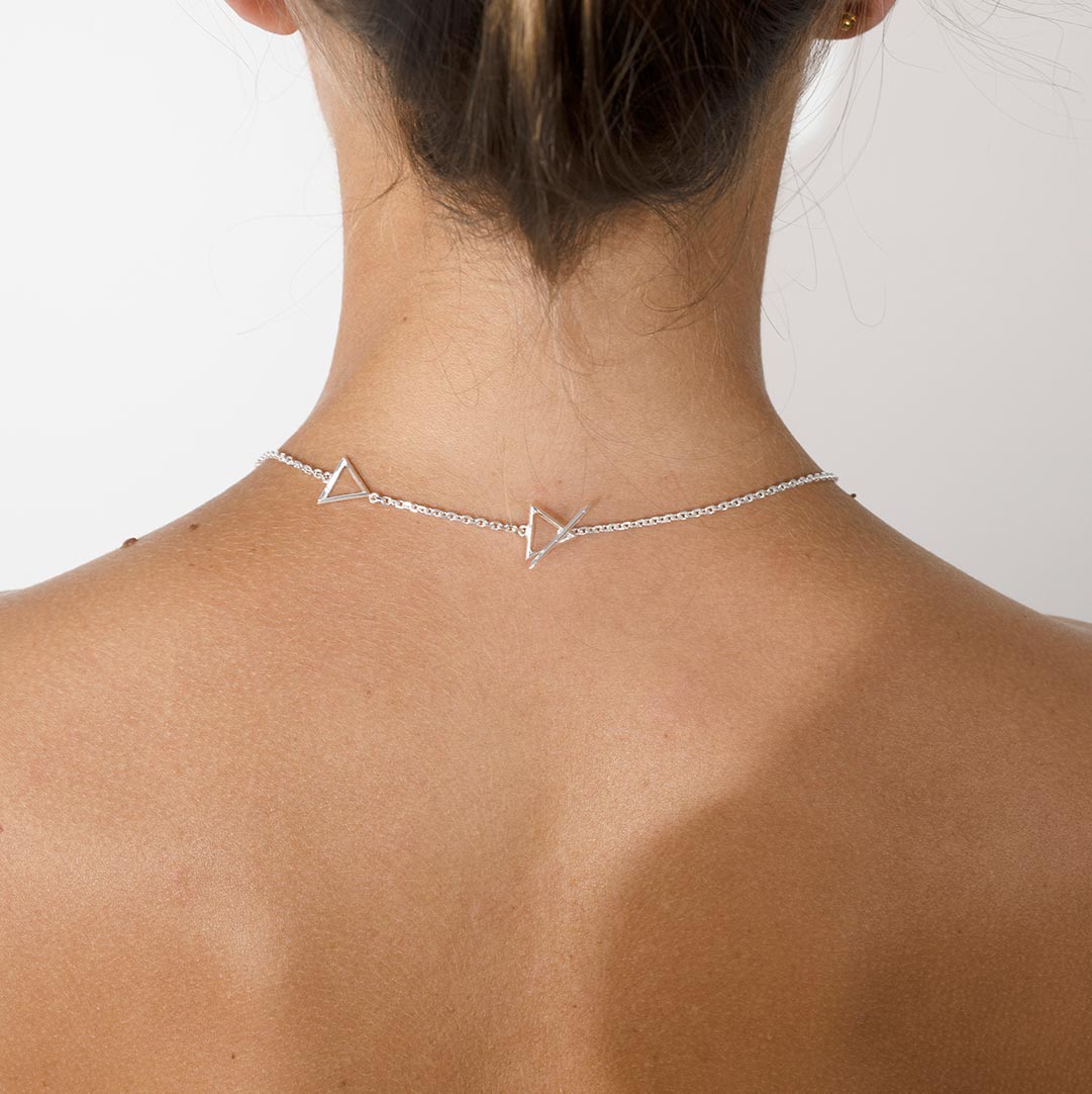 Singula-jewelry-silver-humanity-choker-women-extender