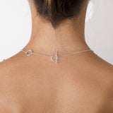    Singula-jewelry-silver-infinity-choker-extender