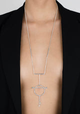    Singula-jewelry-silver-infinity-pendulum-chaplet-women
