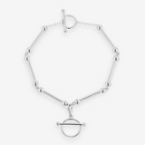 Singula-jewelry-silver-infinity-round-bracelet-men