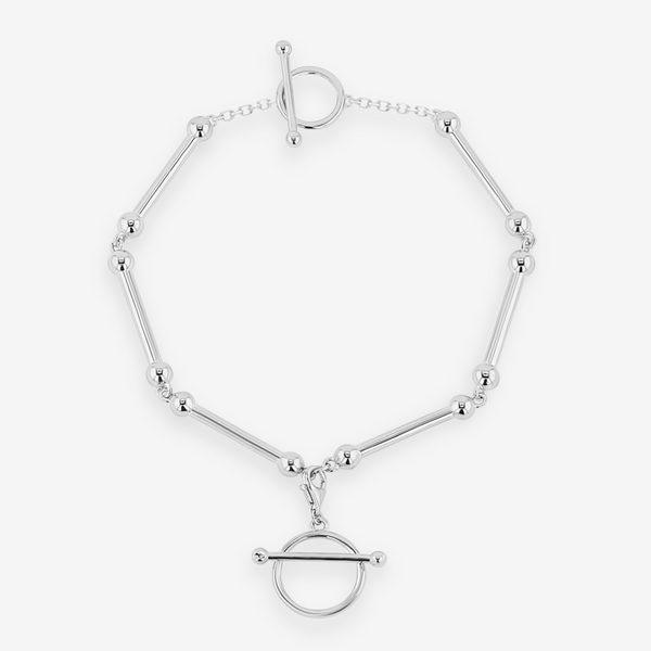 Singula-jewelry-silver-infinity-round-bracelet-men