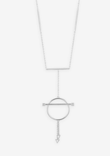 Singula-jewelry-silver-round-infinity-pendulum-unisex-chaplet