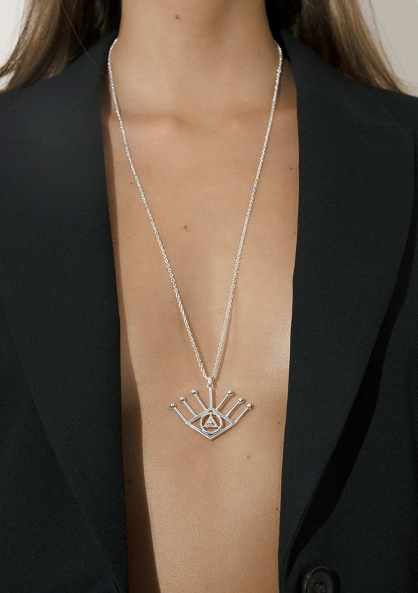 Singula-jewelry-silver-third-eye-necklace-women