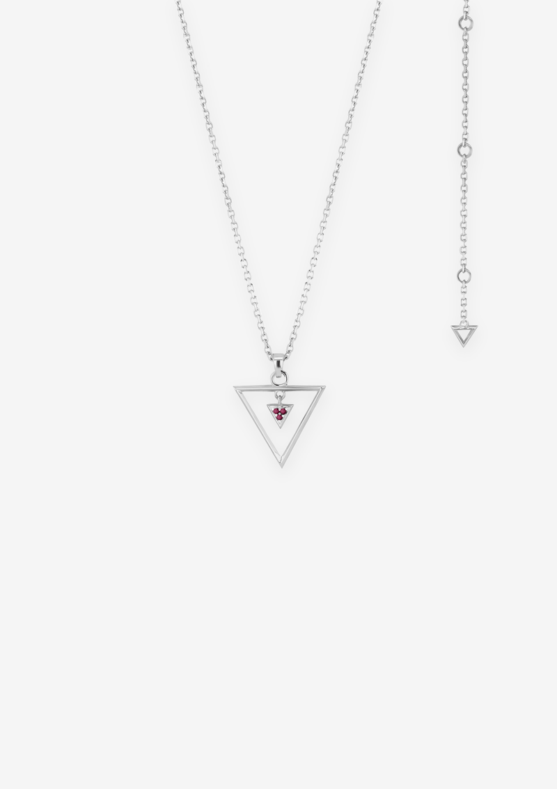 Singula-jewelry-silver-triangle-humanity-jr-gems-unisex-necklace