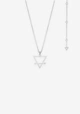 Singula-jewelry-silver-triangle-humanity-jr-unisex-necklace