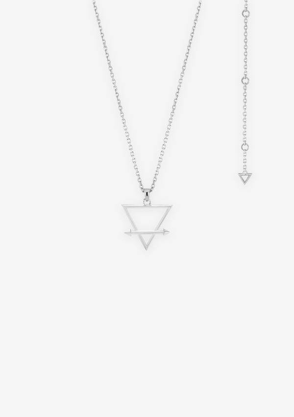 Singula-jewelry-silver-triangle-humanity-jr-unisex-necklace