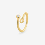    Singula-jewelry-single-gold-celestial-circle-diamonds-women-ring