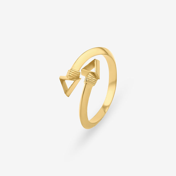    Singula-jewelry-single-gold-cupid_s-arrow-women-ring