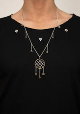 Singula-jewelry-two-tones-dream-catcher-chaplet-men