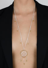    Singula-jewelry-two-tones-dream-catcher-chaplet-women