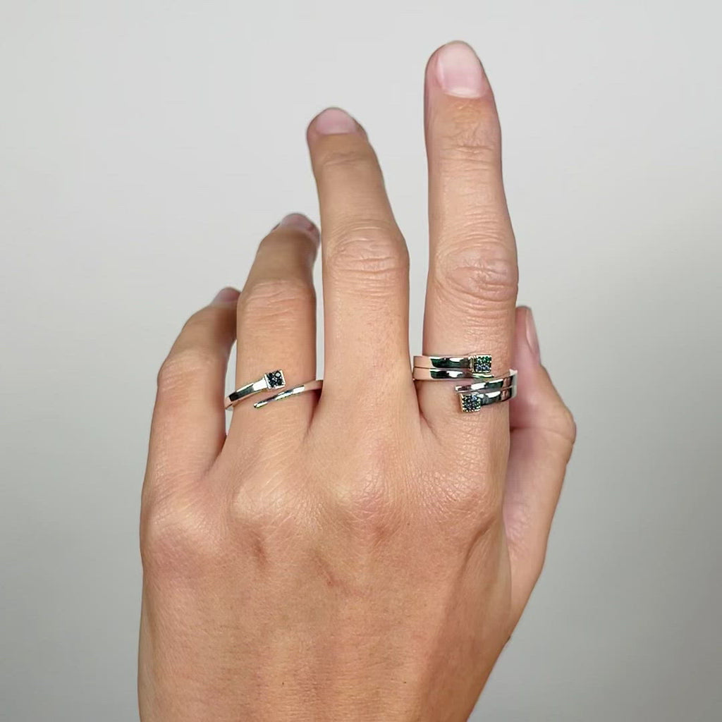 Singula-jewelry-silver-sapphires-divin-nail-rings-women